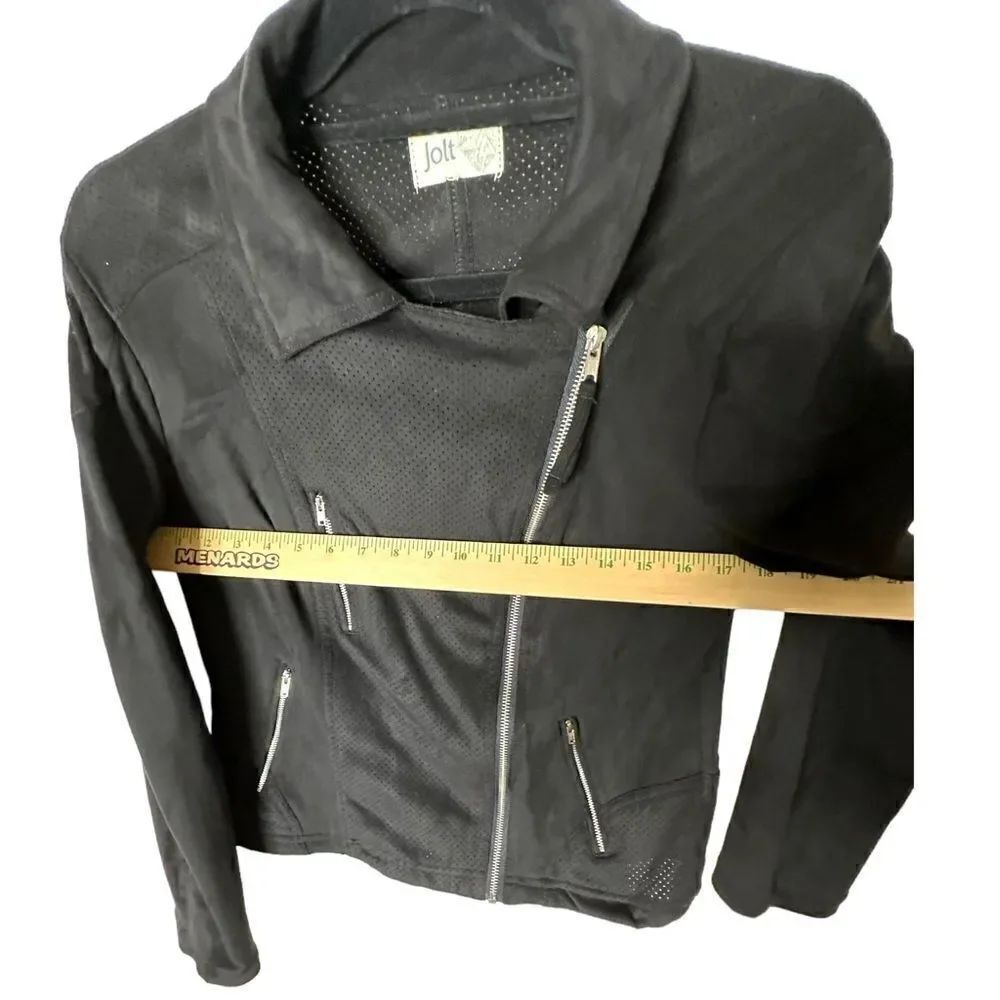 Jolt zip up mesh jacket black size small - Picture 3 of 13